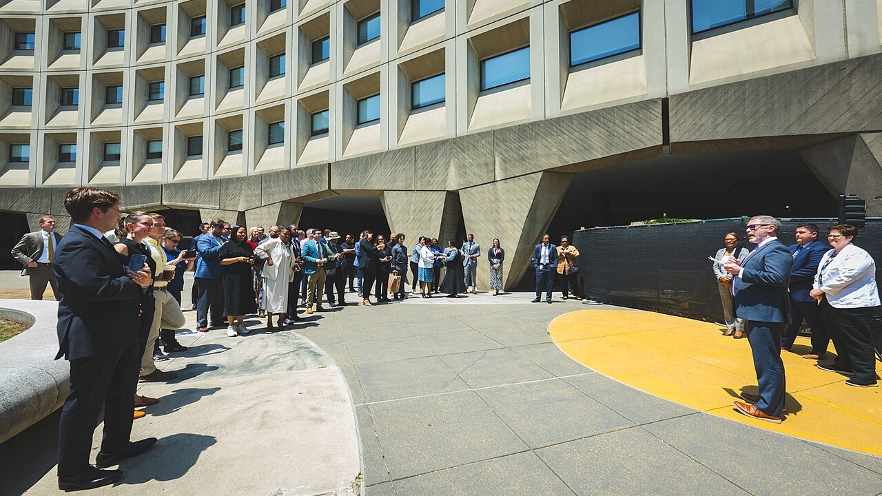 HUD & HUD FedQ Present: Progress Flag Raising at HUD HQ to Kickoff "Pride in Diversity"