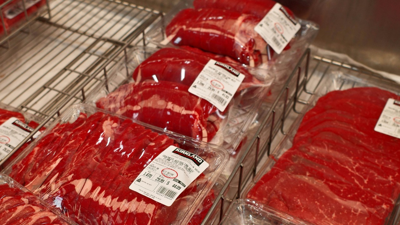 Beef prices are up 5.9 percent and coffee 6.1 percent from a year ago