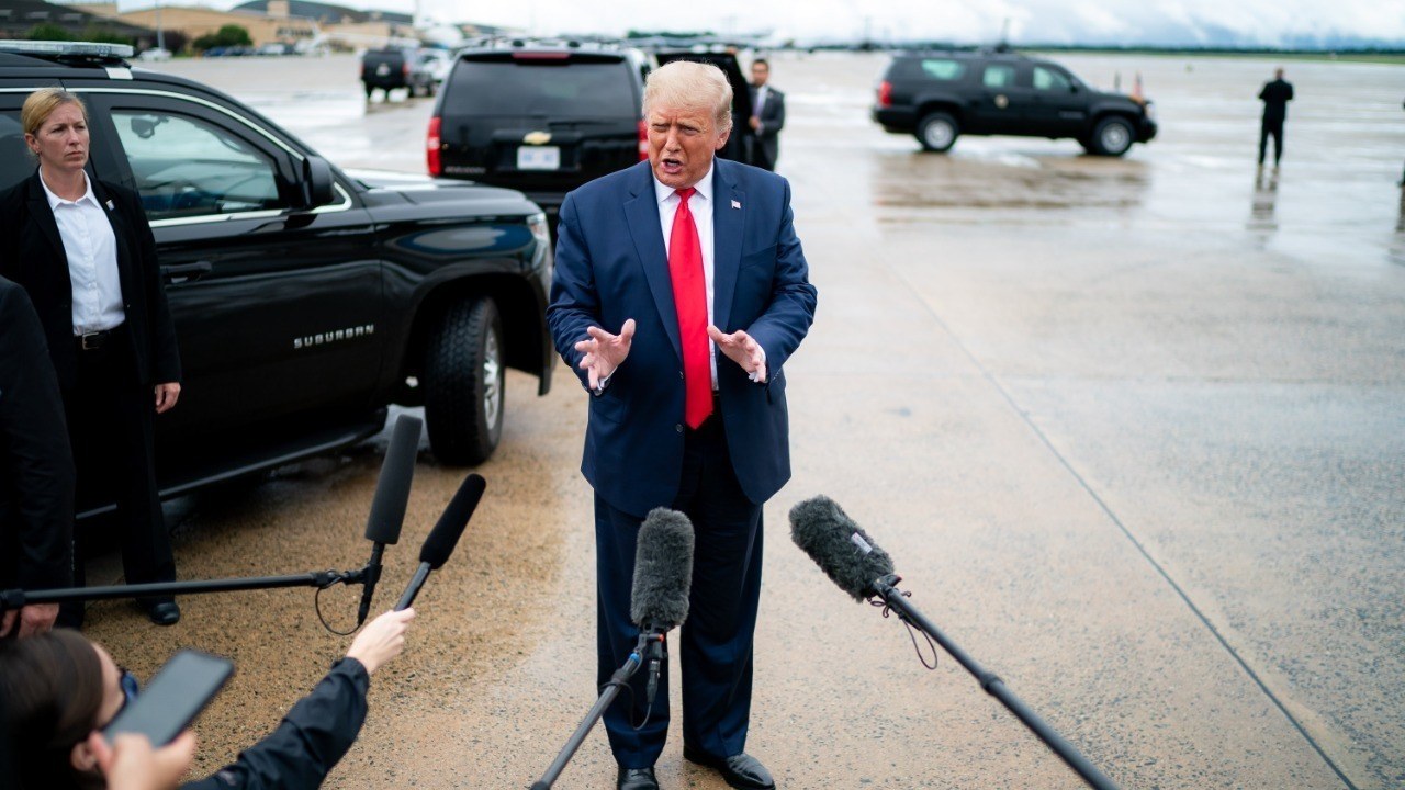 A proclamation President Trump signed in September bars certain Canadian dairy products from entering the country